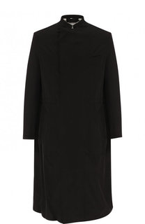 Однобортное пальто из вискозы свободного кроя Haider Ackermann