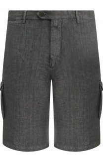 Льняные шорты с карманами Kiton