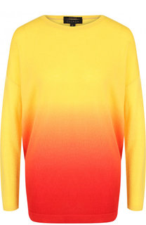 Кашемировый пуловер с эффектом деграде Escada