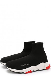 Текстильные кроссовки Speed Balenciaga