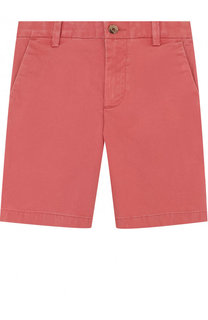 Однотонные хлопковые шорты Ralph Lauren