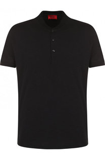 Хлопковая футболка хенли HUGO