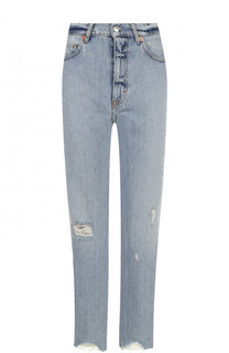 Укороченные джинсы-скинни с потертостями Iro