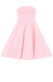 Однотонное расклешенное платье-бюстье Dsquared2