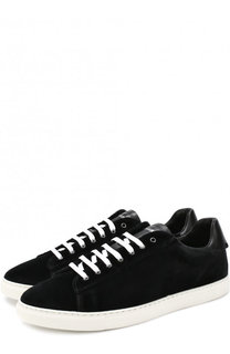 Текстильные кеды New Tennis на шнуровке Dsquared2