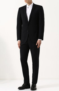 Шерстяной костюм с пиджаком на двух пуговицах Dolce & Gabbana