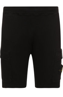 Хлопковые бермуды с карманами Stone Island