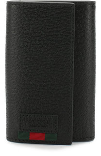 Кожаный футляр для ключей Gucci