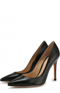 Кожаные туфли Gianvito 105 на шпильке Gianvito Rossi