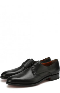 Классические кожаные дерби Santoni