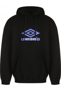 Хлопковое худи с принтом Vetements