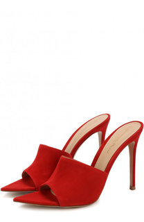 Замшевые мюли Alise на шпильке Gianvito Rossi
