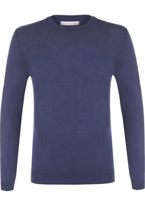 Хлопковый джемпер тонкой вязки Daniele Fiesoli