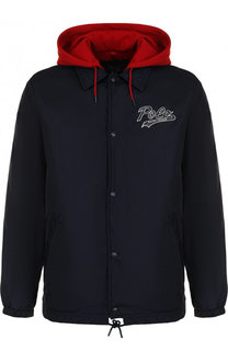 Куртка на кнопках с капюшоном Polo Ralph Lauren