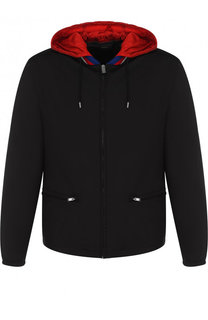 Куртка на молнии с капюшоном Gucci