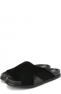 Текстильные шлепанцы Jimmy Saint Laurent