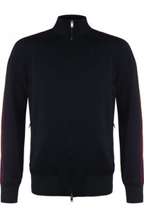 Кардиган из вискозы на молнии с воротником-стойкой Valentino