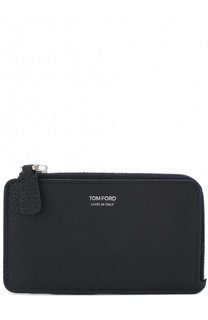 Кожаный футляр для кредитных карт с отделением для монет Tom Ford