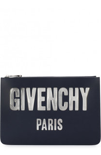 Кожаный футляр на молнии с логотипом бренда Givenchy