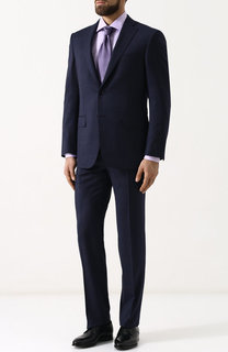 Шерстяной костюм с пиджаком на двух пуговицах Pal Zileri