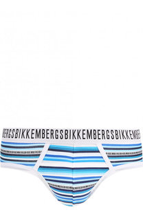 Хлопковые брифы с широкой резинкой Dirk Bikkembergs