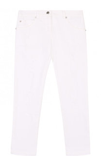 Джинсы с декоративными потертостями Ermanno Scervino