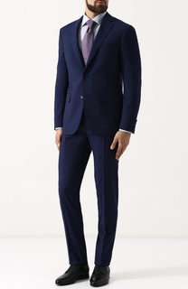 Шерстяной костюм с пиджаком на двух пуговицах Pal Zileri