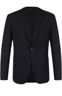 Однобортный шерстяной пиджак Windsor