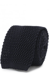 Шелковый вязаный галстук Pal Zileri