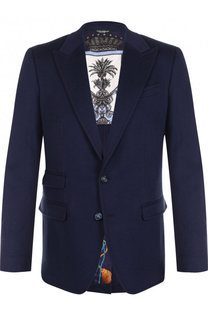 Однобортный кашемировый блейзер Dolce &amp; Gabbana