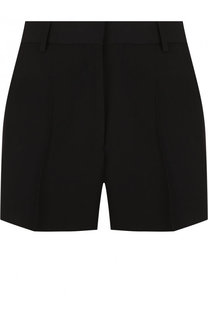 Однотонные мини-шорты из вискозы Dries Van Noten