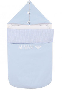 Хлопковый конверт Armani Junior