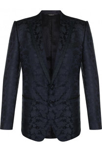 Шелковый вечерний пиджак Dolce & Gabbana