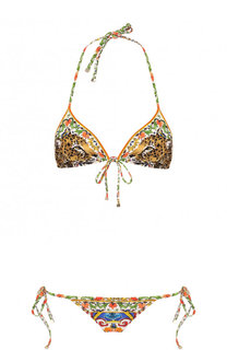 Раздельный купальник с принтом Dolce &amp; Gabbana