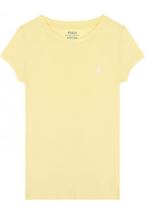 Футболка джерси с логотипом бренда Polo Ralph Lauren