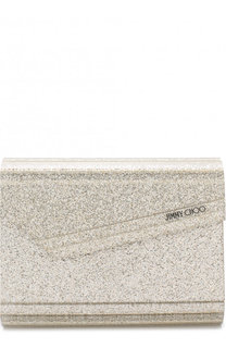 Клатч Candy с глиттером Jimmy Choo