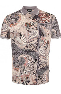 Хлопковое поло с короткими рукавами Just Cavalli