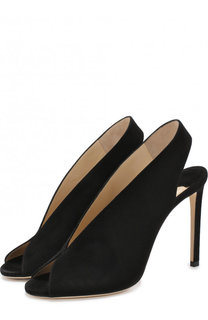 Замшевые туфли Shar 100 на шпильке Jimmy Choo