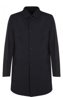 Однобортный шерстяной плащ Loro Piana