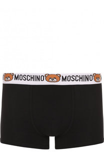 Хлопковые боксеры с широкой резинкой Moschino