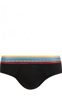 Хлопковые брифы с широкой резинкой Dirk Bikkembergs