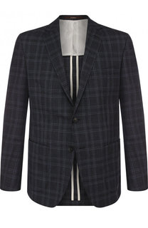 Однобортный пиджак из смеси шерсти и шелка Windsor