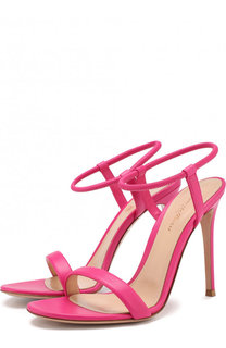 Кожаные босоножки Jaime на шпильке Gianvito Rossi