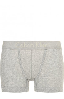 Хлопковые шорты с логотипом бренда Calvin Klein Underwear
