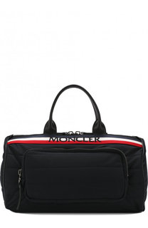 Текстильная дорожная сумка с плечевым ремнем Moncler