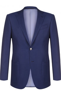 Однобортный шерстяной пиджак Ermenegildo Zegna