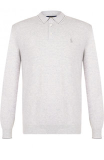 Хлопковое поло с длинными рукавами Polo Ralph Lauren
