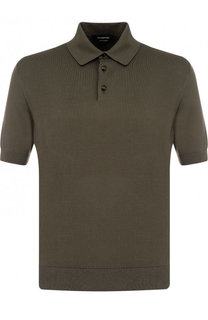 Хлопковое поло с короткими рукавами Ermenegildo Zegna