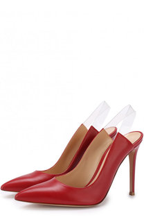 Кожаные туфли Eva на шпильке Gianvito Rossi