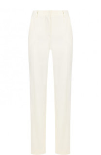 Шерстяные брюки прямого кроя с контрастными лампасами Dolce &amp; Gabbana